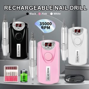 Perceuse ongles pro 35000 RPM rechargeable portable