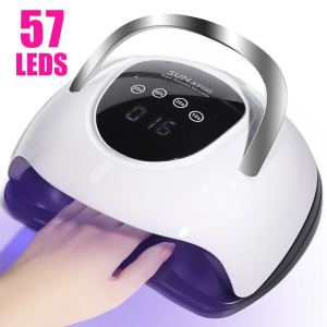 Lampe UV ongles 4 minuteurs capteur automatique