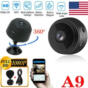 Caméra espion cachée WiFi 1080P HD, vision nocturne, enregistrement DVR
