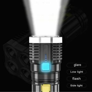 Lampe tactique LED USB rechargeable - Camping
