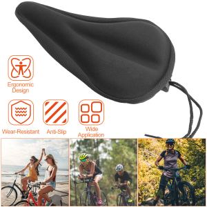Housse selle vélo gel confortable anti-glisse