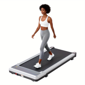 Tapis de marche compact silencieux vitesse ajustable portable