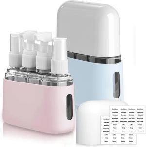 Ensemble bouteilles voyage 8 pcs approuvées TSA