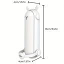Ventilateur portatif repliable USB lampe torche 3-en-1