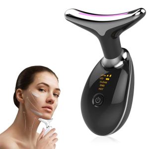 Masseur cou visage sculptant 3 modes couleur vibration menton