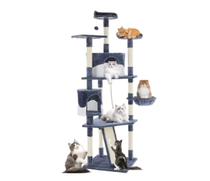 Arbre chat 79 po avec postes sisal naturel