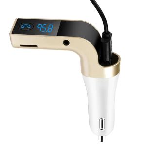 Transmetteur FM Voiture USB Lecteur MP3 Écran LCD
