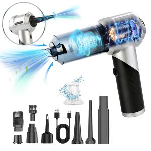 Aspirateur auto cordless 20000PA, 3 niveaux, Type-C