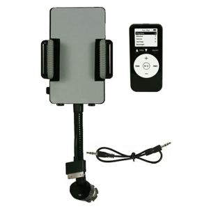 Transmetteur FM voiture avec chargeur et support téléphone