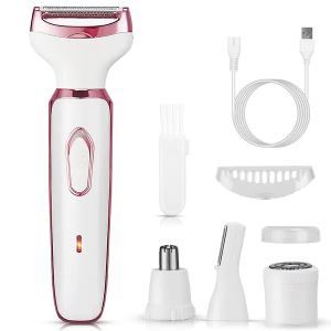 Rasoir 4 en 1 femme kit épilation rechargeable