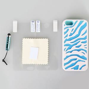 Étui téléphone Zèbre avec stylet