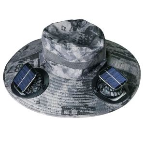 Chapeau soleil ventilé énergie solaire UPF50+