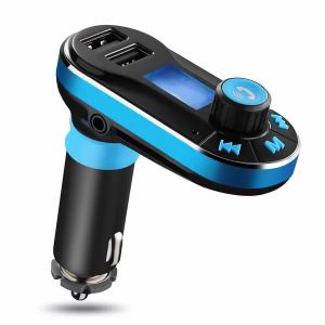 Transmetteur FM auto, 2 USB, appel mains-libres, MP3