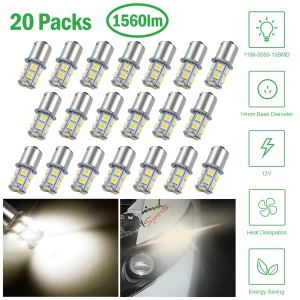 20 ampoules auto 12V 4500K 14MM clignotant LED