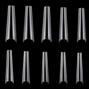 500 tips ongles français C Curve semi-couvrants