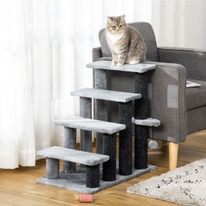 Arbre chat escaliers grattoir balle suspendue intérieur