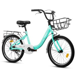 A20182 Vélo enfants 20 po filles/garçons, frein coaster, acier, multicolore
