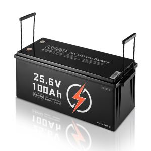 Batterie LiFePO4 24V 100Ah Bluetooth 50A BMS