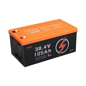Batterie lithium chariot golf 36V 105Ah moniteur LCD 4000+ cycles