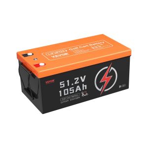 Batterie lithium chariot golf 48V 105Ah écran LCD