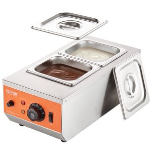 Machine tempérage chocolat 9 lb, 2 réservoirs, contrôle temp, 800W
