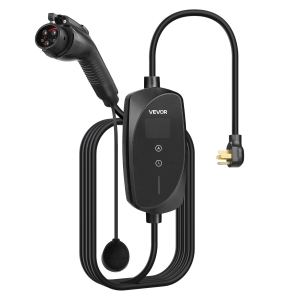Chargeur VR niveau 2 portable 40A 240V NEMA 14-50P 25 pi