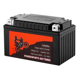 Batterie moto 12V 4Ah YTX12-BS haute performance