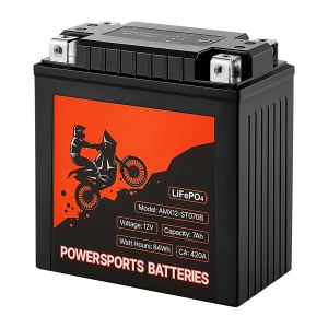 Batterie motocyclette 12V 7Ah YT14AH-BS