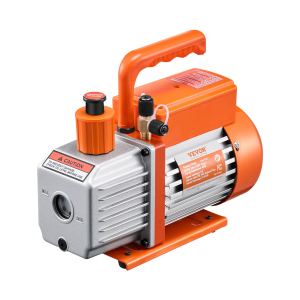 Pompe à vide 4 CFM HVAC, simple étage, huile incluse
