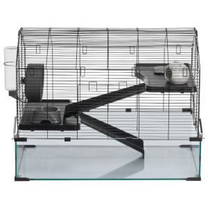 Cage filaire pour hamster 29,5" avec plateau coulissant