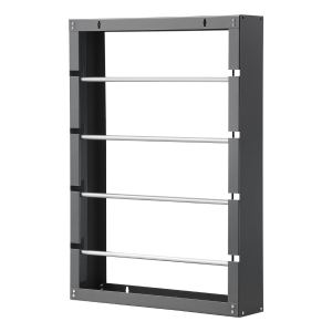 Porte-bobine fil mural 4 tiges ajustables, capacité 150 lbs