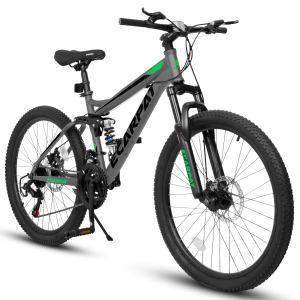 A2460 Vélo montagne 24 po suspension complète 21 vitesses