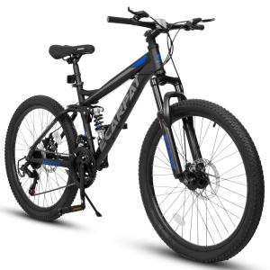 A2660 vélo montagne 26po 21 vitesses double suspension disque