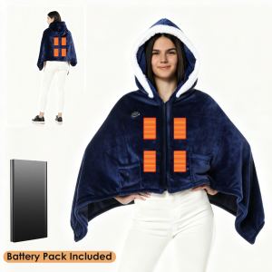Couverture chauffante portable 20000mah 3 niveaux femme homme