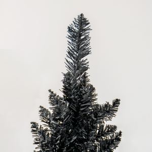 HOMCOM Sapin Noël artificiel 8', 618 branches, noir