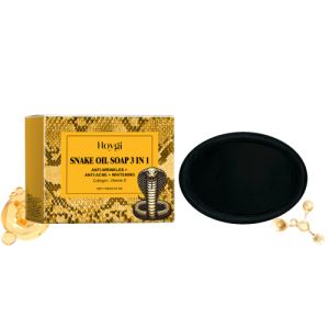 Hoygi Savon nettoyant huile de serpent, doux et frais