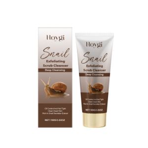 Hoygi Nettoyant mucine d'escargot, doux et hydratant