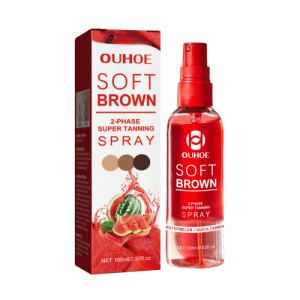 Spray autobronzant OUHOE - Bronzage et tonification
