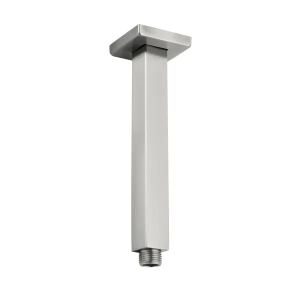Bras douche bride 1/2 NPT filets coniques plafond