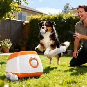 Lanceur de balles automatique pour chiens