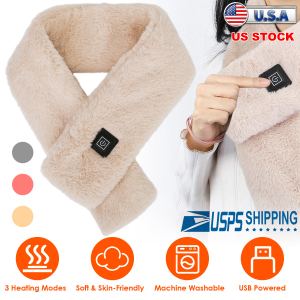 Écharpe chauffante USB col unisexe 3 modes
