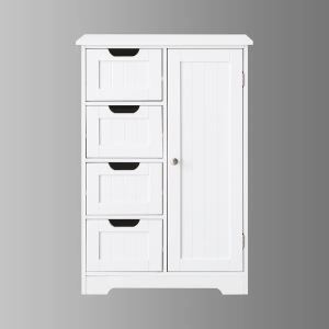 FRALIMK Armoire rangement salle bain entrée