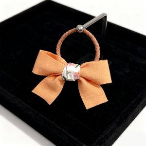 Élastiques Cheveux Nœud Orange 9771