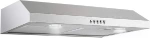 Hotte plafond cuisine 30 po 500 CFM acier inoxydable