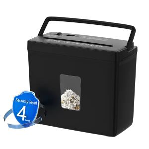 Destructeur 5 feuilles P-4, panier 2.38 gal, 4 modes