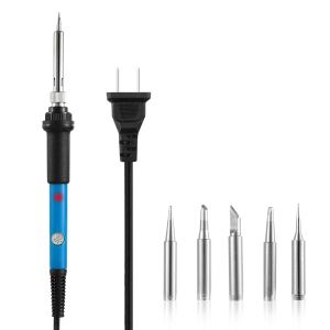 Fer à souder 110V 60W température ajustable 5 embouts