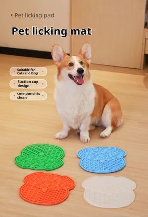 Tapis à lécher anti-adhérence pour animaux