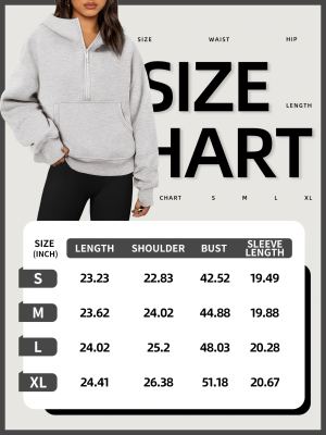 Hoodie demi-zip manches pouce activités extérieures rapide