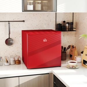 Mini congélateur comptoir 1,1 pi³, étagères amovibles, rouge