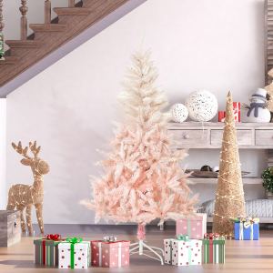 Sapin artificiel sapin 5pi rose 450 branches sans lumière